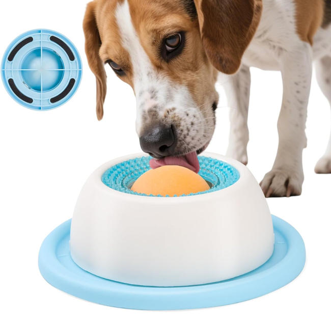 Comedero Lento Interactivo para Mascotas – Antiansiedad